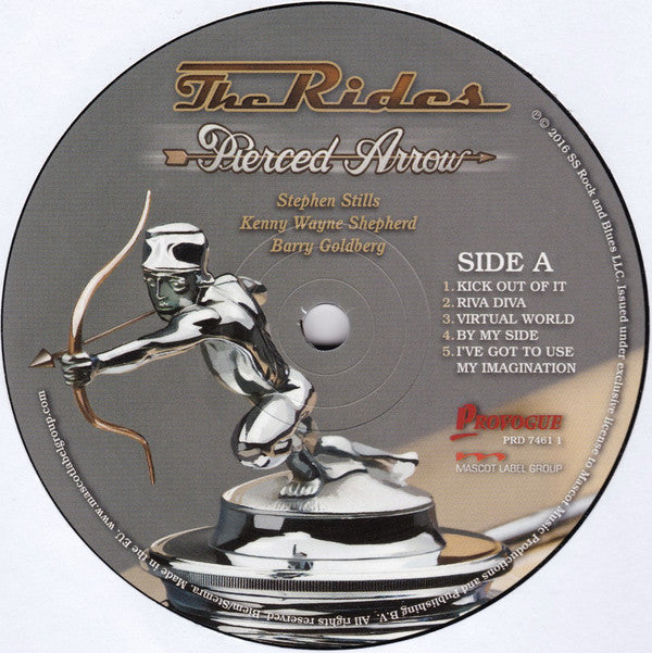 The Rides : Pierced Arrow (LP, Album)
