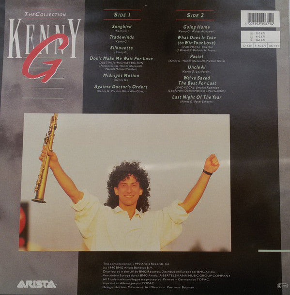 Kenny G (2) : The Collection (LP, Comp, Gat)