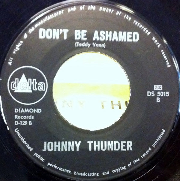 Johnny Thunder : Loop De Loop (7", Single, Yel)