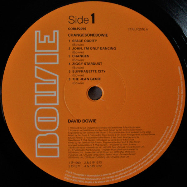 David Bowie - David Bowie - ChangesOneBowie  (LP) - Discords.nl