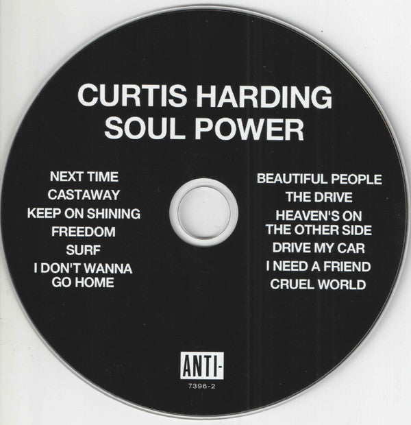 Curtis Harding : Soul Power (CD, Album, Dig)