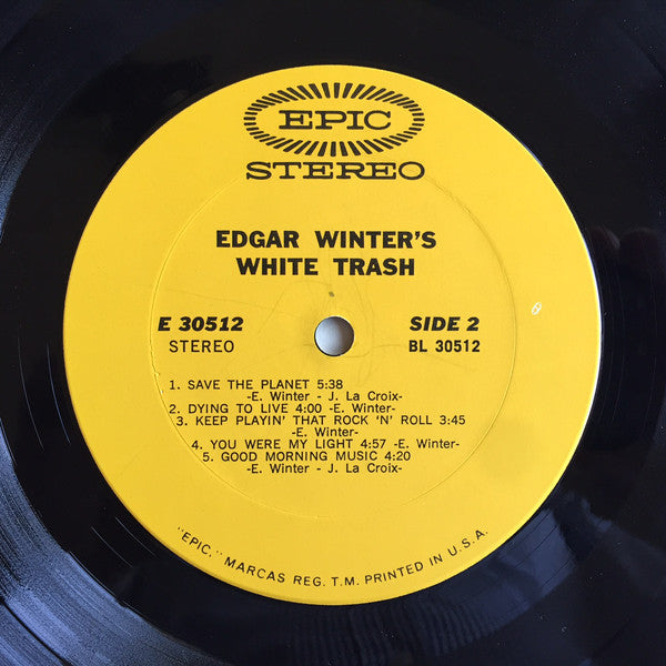 Edgar Winter's White Trash : Edgar Winter's White Trash (LP, Album, Pit)