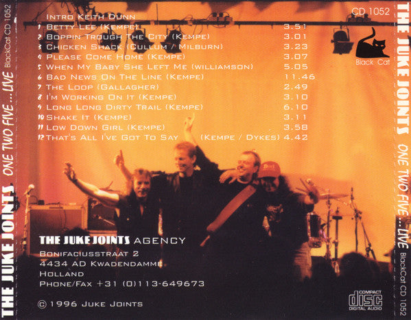 The Juke Joints : One Two Five... Live (CD, Album)