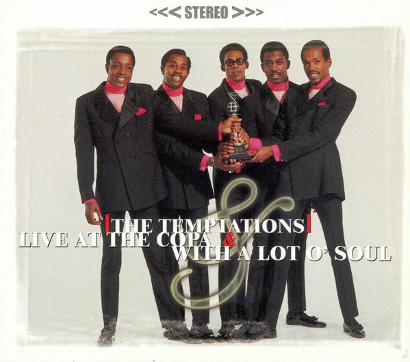 The Temptations : Live At The Copa & With A Lot O' Soul (CD, Album, Comp, RE, RM)