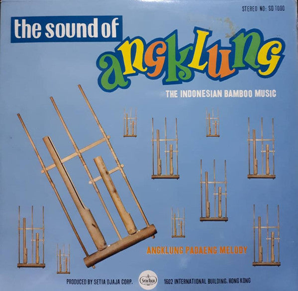 Indonesian Cultural Mission Of Djakarta Municipality : The Sound Of Angklung (LP)