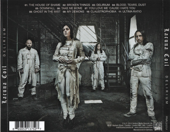 Lacuna Coil : Delirium (CD, Album)