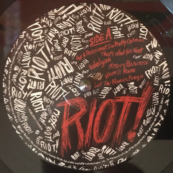 Paramore : Riot! (LP, Album, RE)