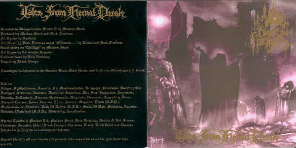 Dark Fortress : Tales From Eternal Dusk (CD, Album, RP)