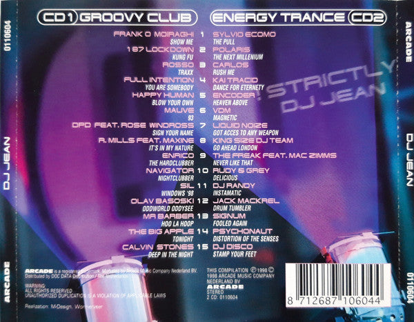 DJ Jean : Strictly DJ Jean (2xCD, Mixed)