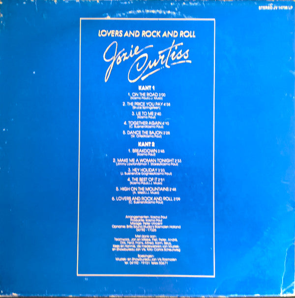 Jozie Curtiss : Lovers And Rock And Roll (LP, Album)