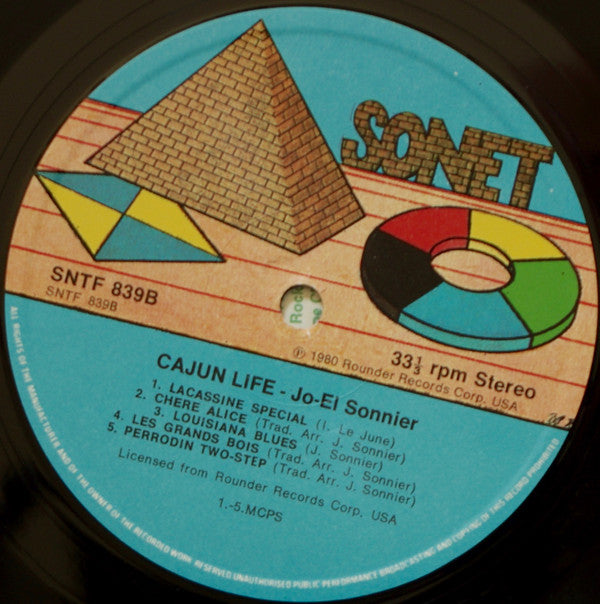 Jo-El Sonnier : Cajun Life (LP, Album)