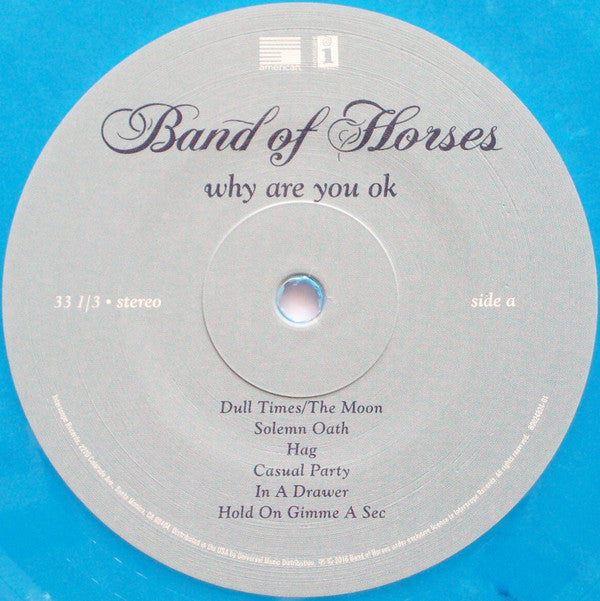 Band Of Horses : Why Are You OK (LP, Album, Blu)