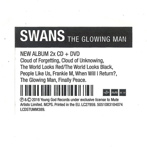 Swans : The Glowing Man (2xCD, Album + DVD-V, NTSC + Ltd)