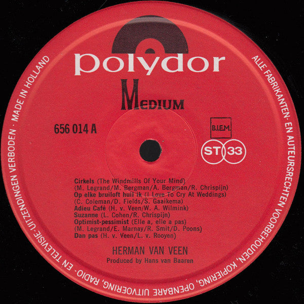 Herman van Veen : Herman van Veen (II) (LP, Album, Gat)