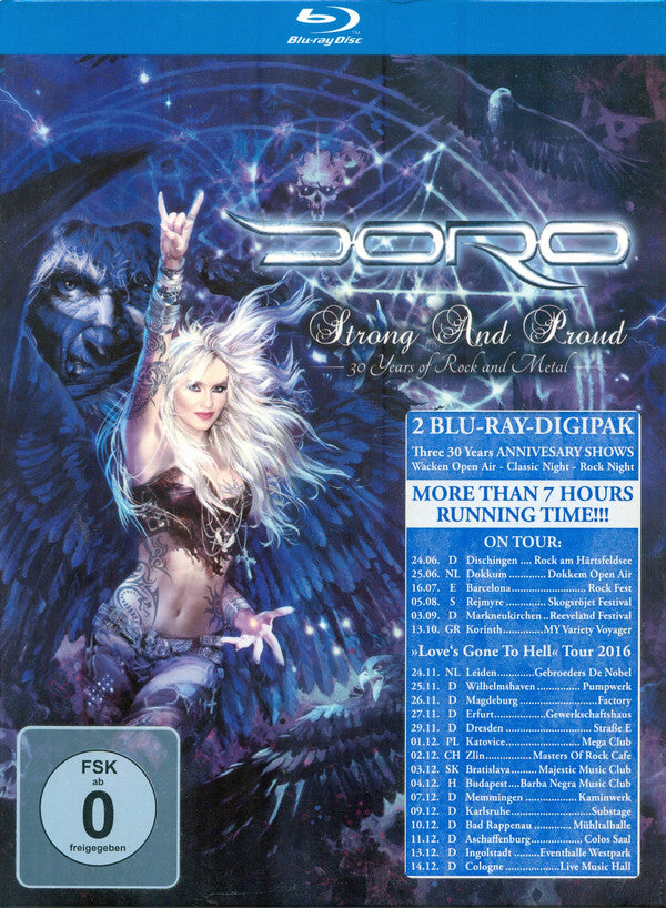 Doro : Strong And Proud (30 Years Of Rock And Metal) (2xBlu-ray, Dig)