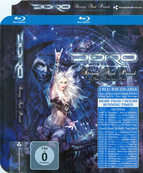 Doro : Strong And Proud (30 Years Of Rock And Metal) (2xBlu-ray, Dig)