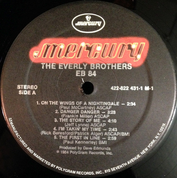 The Everly Brothers* : EB 84 (LP, Album, 53 )