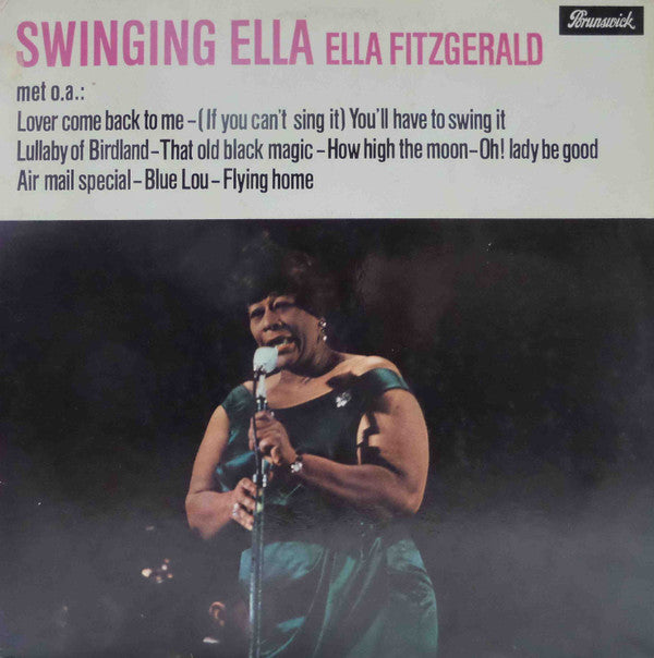 Ella Fitzgerald : Swinging Ella (LP, Comp, Club)