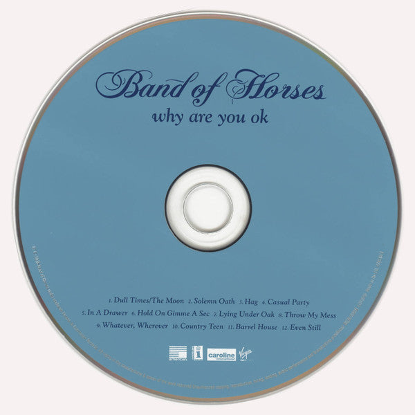 Band Of Horses : Why Are You OK (CD, Album)