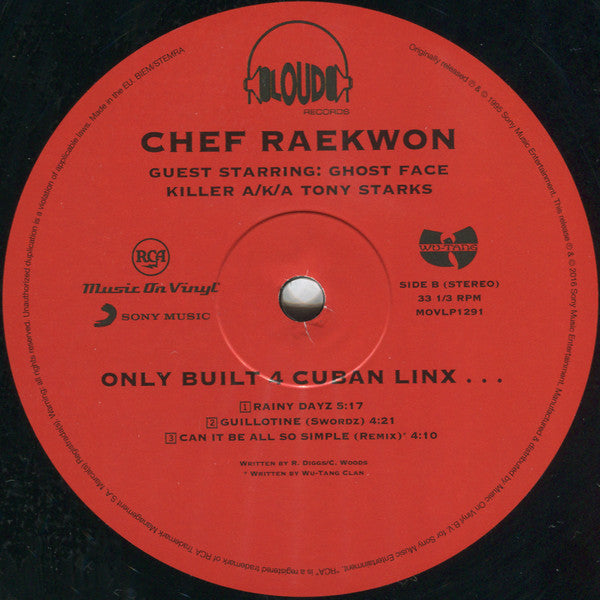 Raekwon : Only Built 4 Cuban Linx... (2xLP, Album, RE, 180)