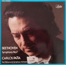 Carlos Païta, Ludwig van Beethoven, The Philharmonic Symphony Orchestra : Symphony No. 7 In A-Major (LP, Album, Gat)