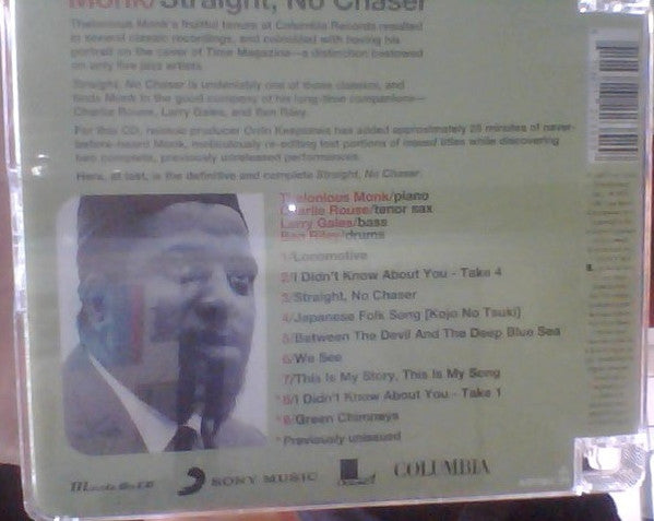 Thelonious Monk : Straight, No Chaser (CD, Album, RE, RM)