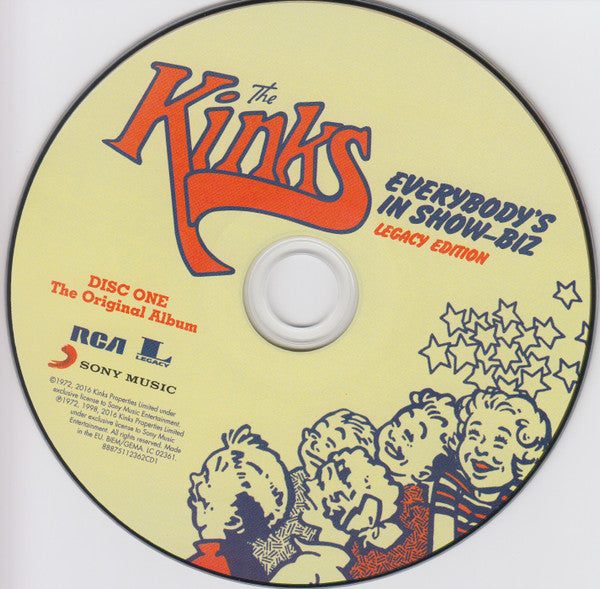 The Kinks : Everybody's In Show-Biz (2xCD, Album, RE, RM, Leg)