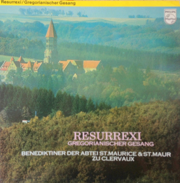 Benediktiner Mönche Der Abtei Saint-Maurice & Saint-Maur : Resurrexi / Gregorianischer Gesang (LP, RE)