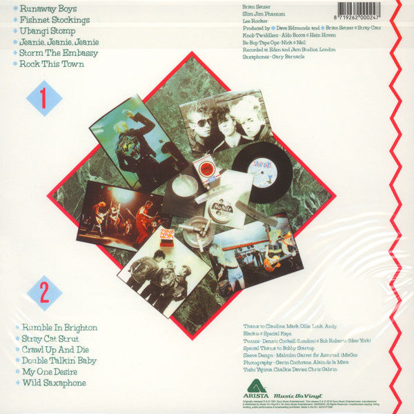 Stray Cats : Stray Cats (LP, Album, Ltd, RE, 180)