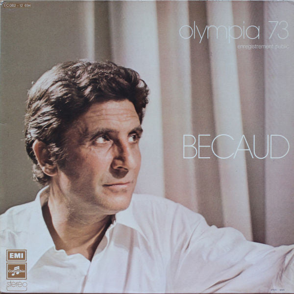 Becaud* : Olympia 73 - Enregistrement Public (LP, Album)