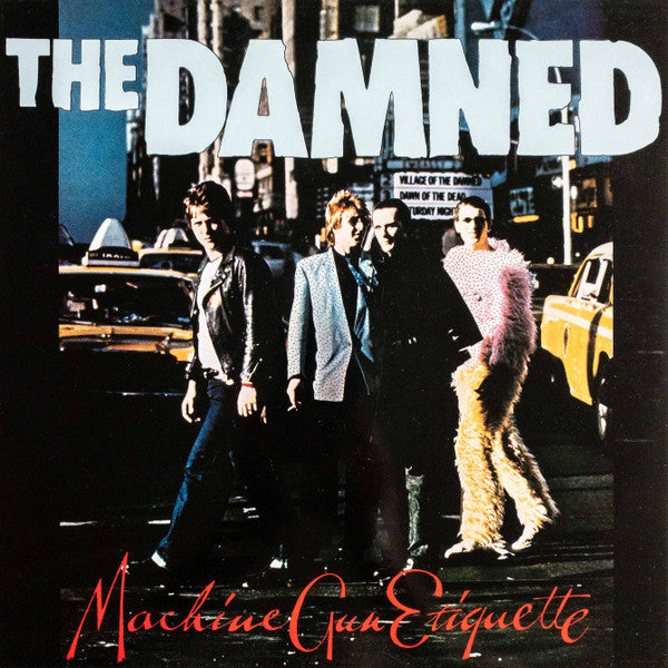 The Damned : Machine Gun Etiquette (LP, Album, RE)