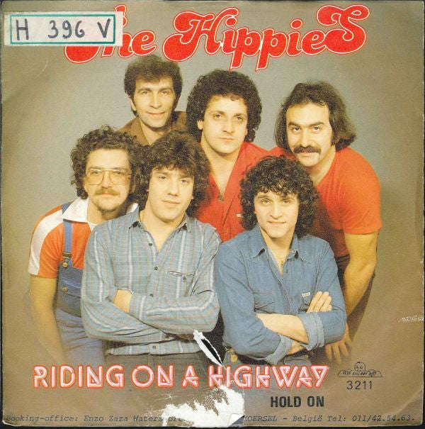 The Hippies (5) : Riding On A Highway (7", Single)