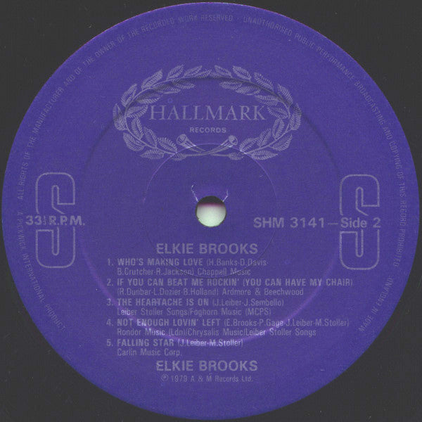 Elkie Brooks : Live And Learn (LP, Album, RE)
