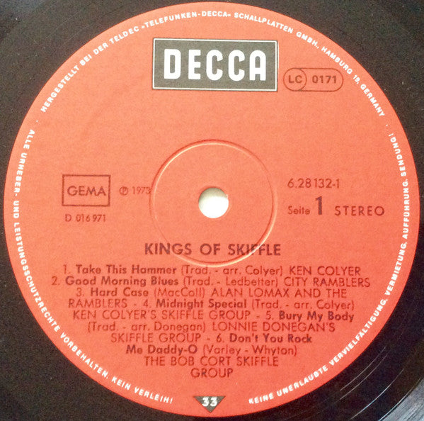 Various : Kings Of Skiffle (2xLP, Comp, RE)