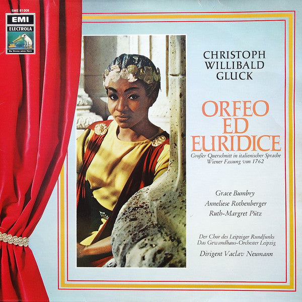 Christoph Willibald Gluck, Grace Bumbry, Anneliese Rothenberger, Ruth-Margret Pütz : Orfeo Ed Euridice (LP)