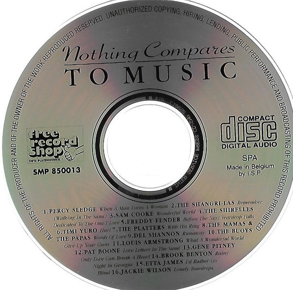 Various : Nothing Compares To Music (CD, Comp)