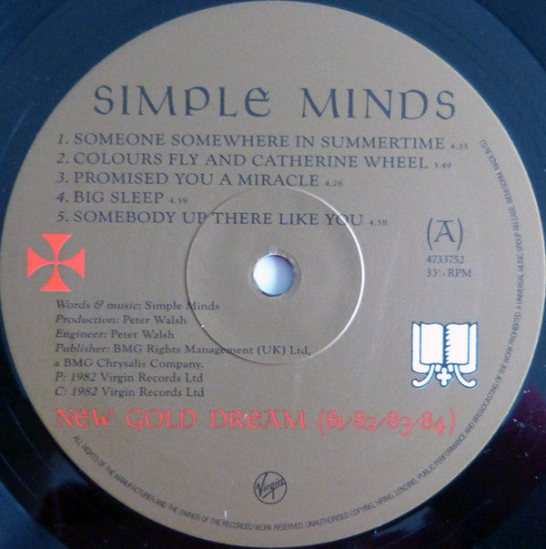 Simple Minds - New Gold Dream (81-82-83-84) (LP) - Discords.nl