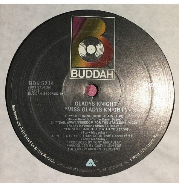 Gladys Knight : Miss Gladys Knight (LP, Album)