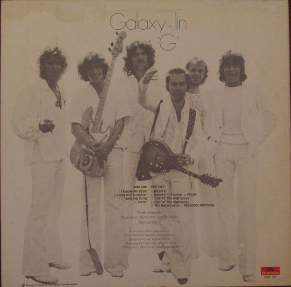 Galaxy-Lin - "G" (LP Tweedehands) - Discords.nl