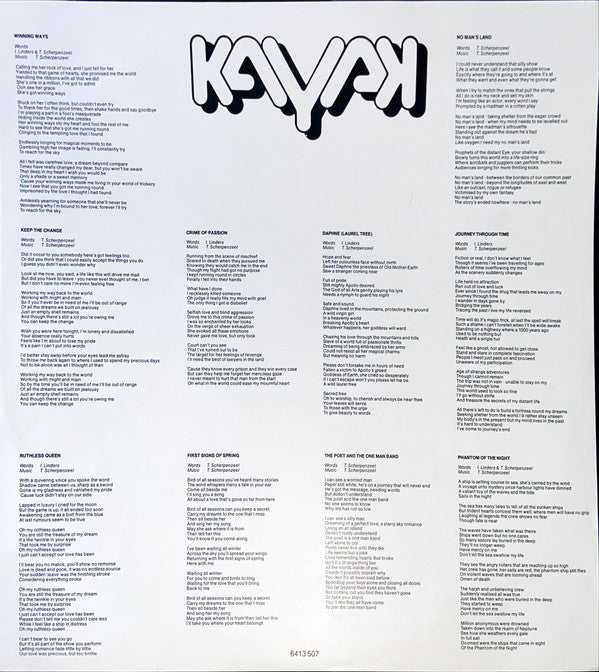 Kayak : Phantom Of The Night (LP, Album)