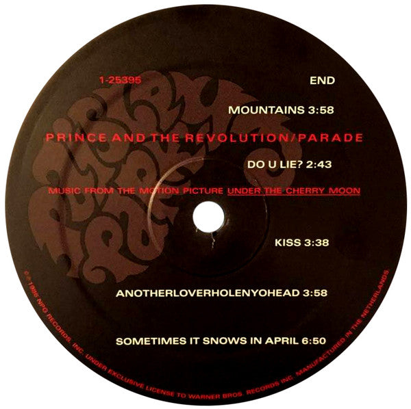 Prince And The Revolution : Parade (LP, Album, RE, Gat)