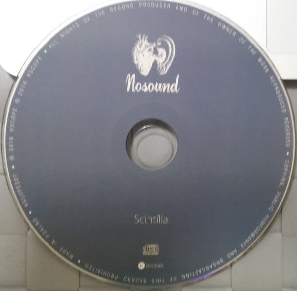 Nosound : Scintilla (Album, Dlx + CD + Blu-ray, Multichannel)