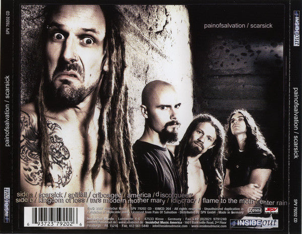 Pain Of Salvation : Scarsick (CD, Album)