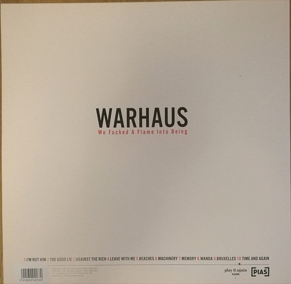 Warhaus - We Fucked A Flame Into Being (LP) - Discords.nl