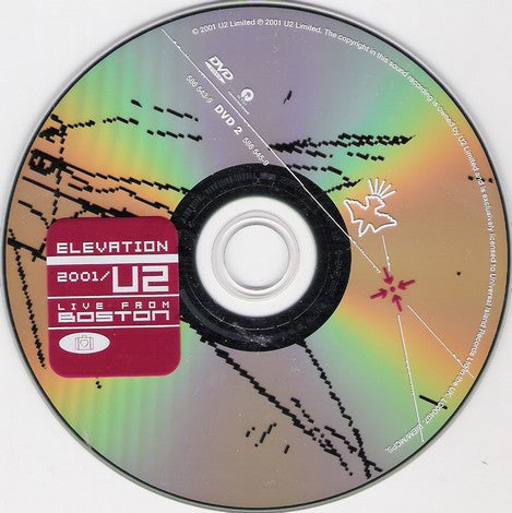 U2 - Elevation 2001 / U2 Live From Boston (DVD's Tweedehands) - Discords.nl