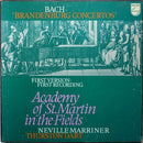 Johann Sebastian Bach, Academy Of St. Martin-in-the-Fields, The, Sir Neville Marriner, Thurston Dart - Brandenburg Concertos (First Version - First Recording) (LP Tweedehands) - Discords.nl