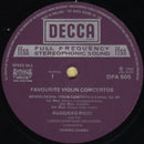 Felix Mendelssohn-Bartholdy / Max Bruch / Pyotr Ilyich Tchaikovsky / Jean Sibelius, Ruggiero Ricci - Favourite Violin Concertos (LP Tweedehands) - Discords.nl