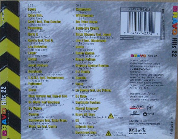 Various - Bravo Hits 22 (CD Tweedehands) - Discords.nl