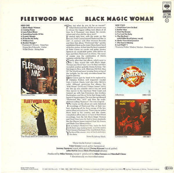Fleetwood Mac - Black Magic Woman (LP Tweedehands) - Discords.nl