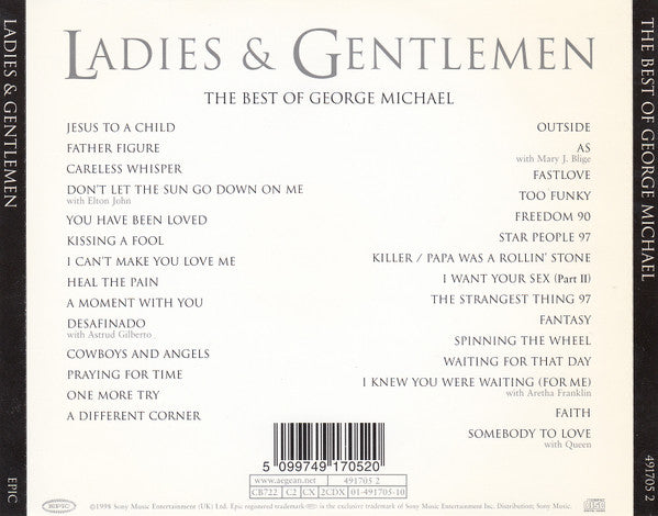 George Michael - Ladies & Gentlemen (The Best Of George Michael) (CD Tweedehands) - Discords.nl